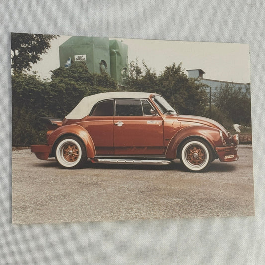 Custom Volkswagen Beetle Photo Photograph Print VW Bug Tuner Car Body Kit