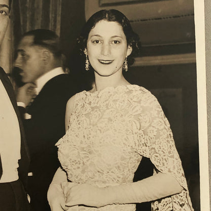 Press Photo Photograph 1933 Gala Performance of Ballerina Jennifer Dante +