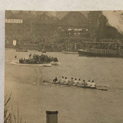 Vintage Press Photo Photograph Cambridge Oxford Rowing Race Britan UK 1933 Rower