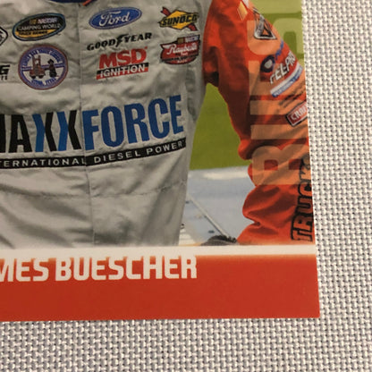 2010 Press Pass Rookie Recap RC James Buescher /100 NASCAR Card