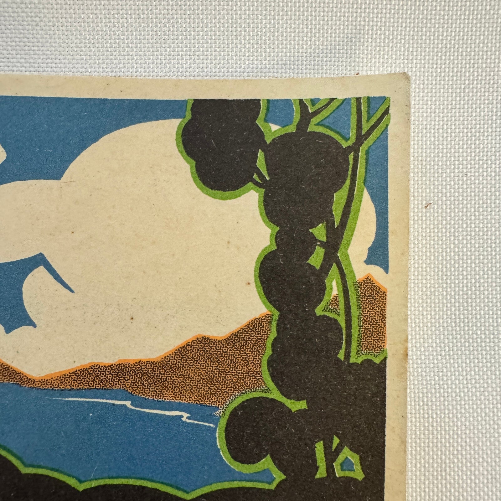 Vintage Travel Luggage Label Hotel Der Nederlanden Batavia Java Indonesia