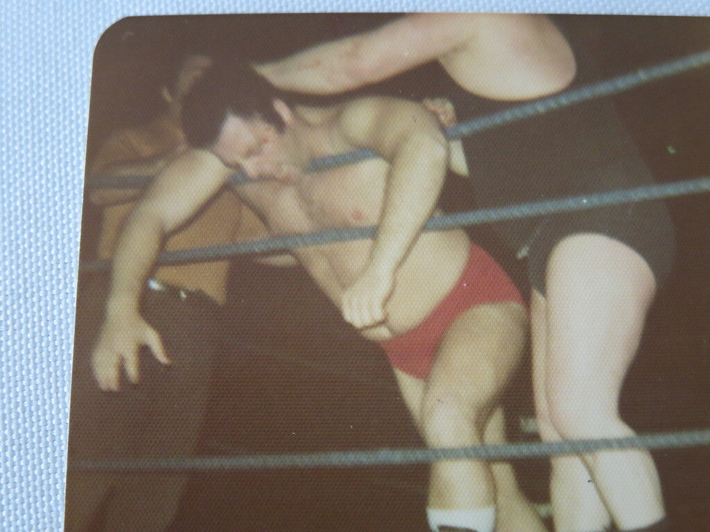 One of a Kind Wrestling Amateur Photograph of Gino Brito 1960s-1970s era 