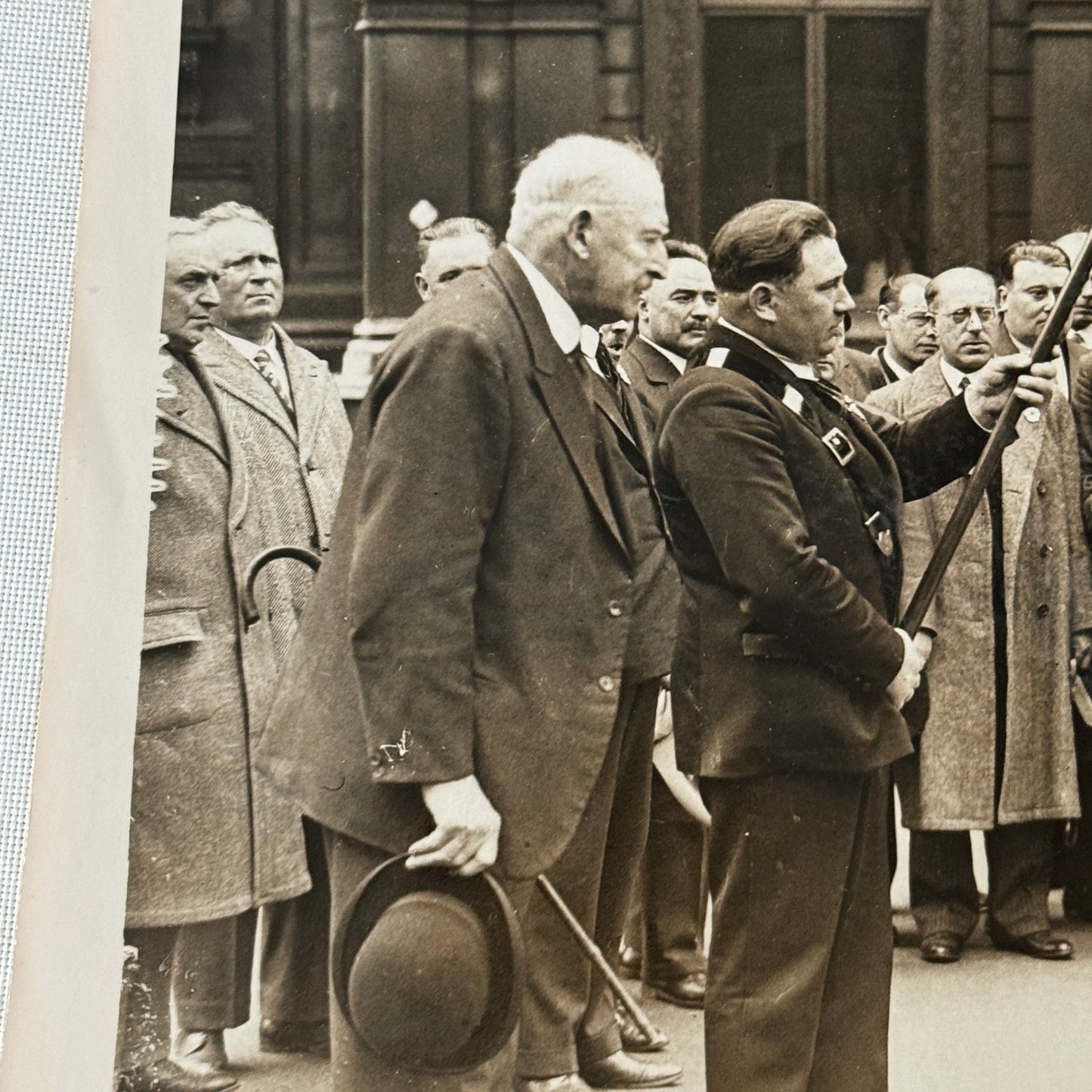 French Military Servicemen Memorial Ceremony in the UK Press Photo Photograph