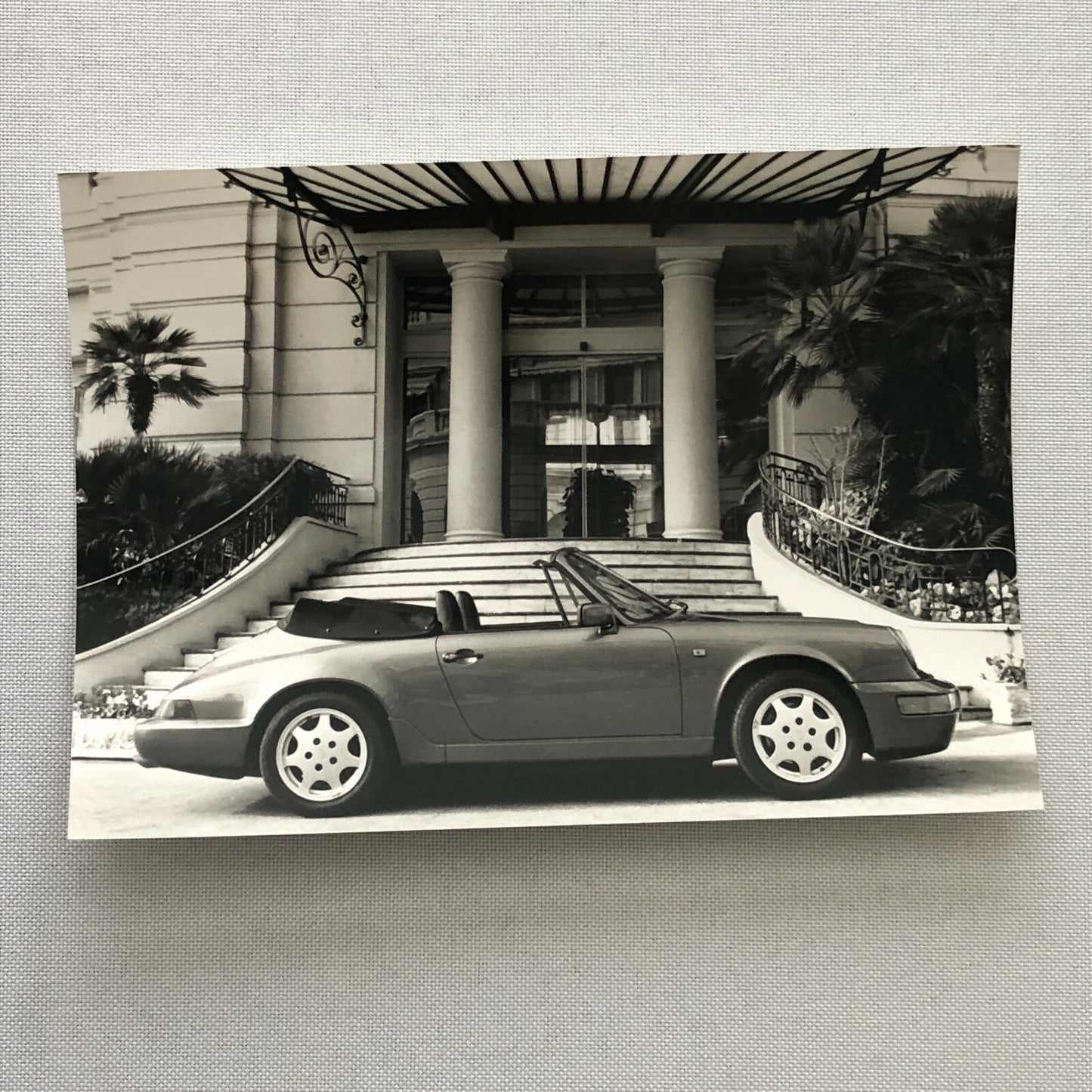 Porsche 911 Carrera 2/4 Cabriolet Factory Press Photo Photograph Print 