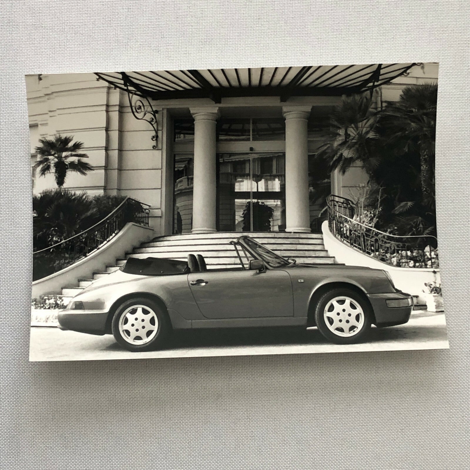 Porsche 911 Carrera 2/4 Cabriolet Factory Press Photo Photograph Print 