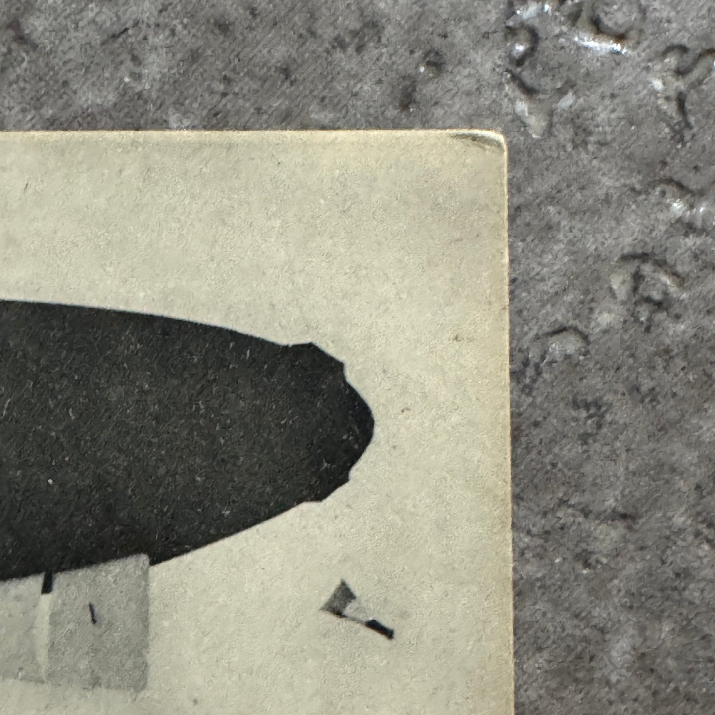 Vintage Zeppelin Airship Dirigible Postcard Post Card French 1909 Le Zodiac