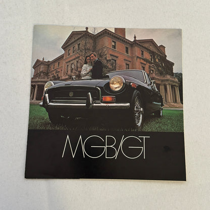 MG MGB GT Vintage Car Sales Brochure Catalog Advertising