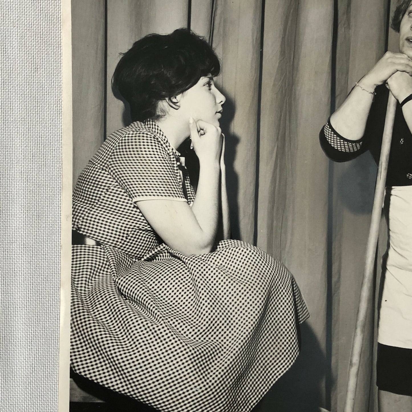 Vintage Press Photo Photograph Montreal Theatre Actresses Comedy Play 