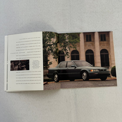 Acura Car Sales Brochure Catalog Integra NSX Legend TL 1995 1996
