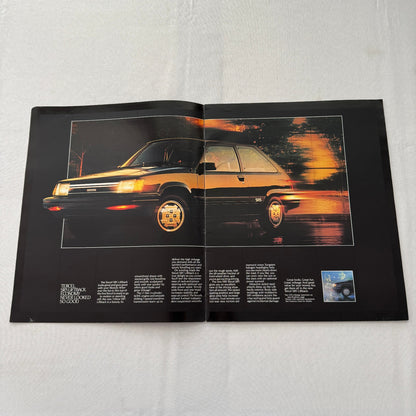 1983 Toyota Tercel Car Sales Brochure Catalog SR5 Wagon Liftback 4WD Vintage