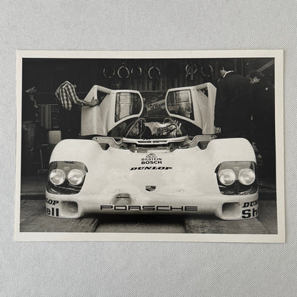 Porsche 956 Race Car Photo Photograph Print Vintage