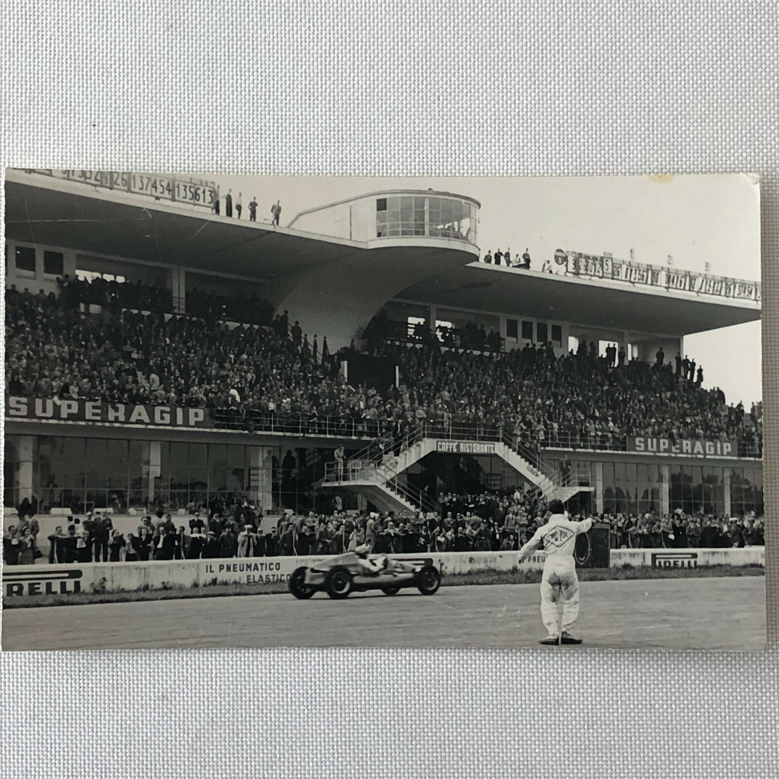 1951 Stirling Moss Racing Photo Photograph Motorsport Race