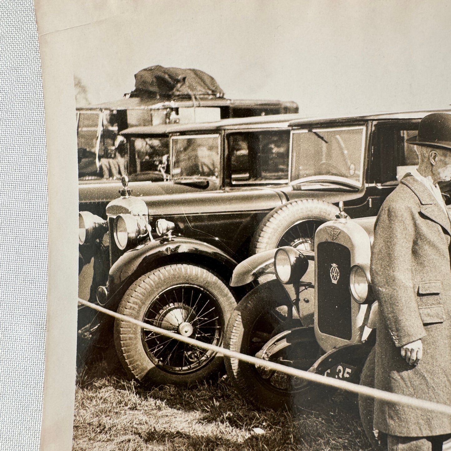Press Photo Photograph Pegasus Club Car Rally Rallye Lawyers Race Lawyer 1933