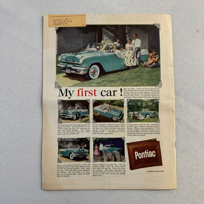1955 Canadian Motorist Magazine CNE Motor Show Autoshow Glidden Tour September