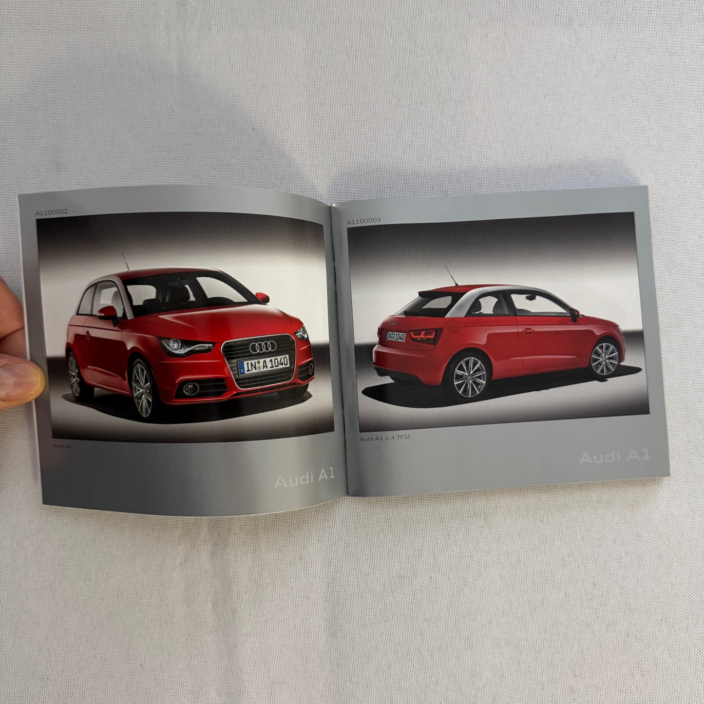 Audi A1 Press Kit Media Brochure Photo CD GERMAN Text