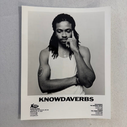 Knowadverbs Publicity Press Photo Photograph Artist Rap Rapper Hip Hop