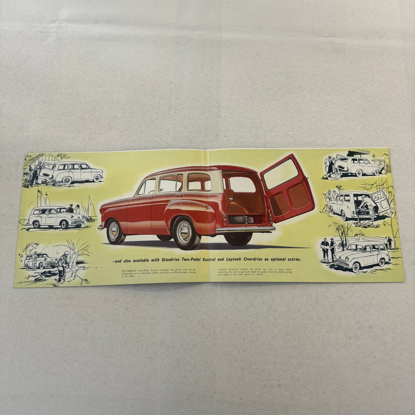 Standard Companion Estate Car Station Wagon Sales Brochure Catalog Vintage