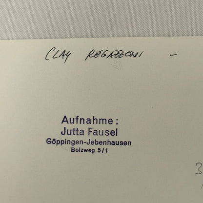 Vintage Racing Photo 1970 Italian Grand Prix Driver Clay Regazzoni Jacky Ickx