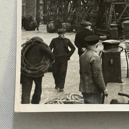 Russian Cargo Steamer Smolny Ship Boat at Mays Wharf London UK Press Photo 1933