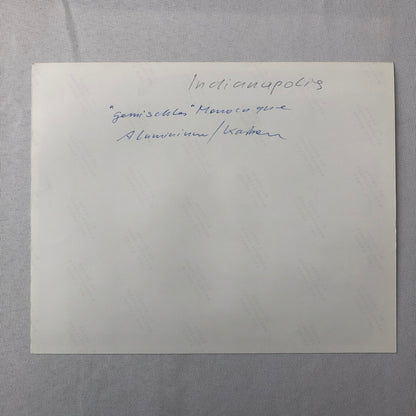 Vintage Indy Indianapolis Racing Photo Photograph Ford Chassis