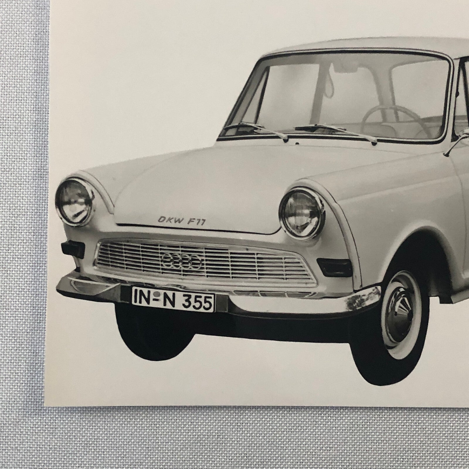 Auto Union DKW F11 Car Photo Photograph Vintage F 11 Vintage