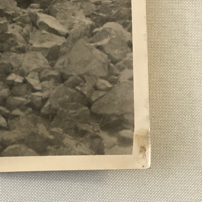 Press Photo Photograph Australia Flood Disaster Railway Train Track Damaged 1934