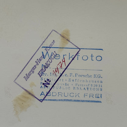 Porsche 935 Martini Racing Car Vintage Photo Photograph Print