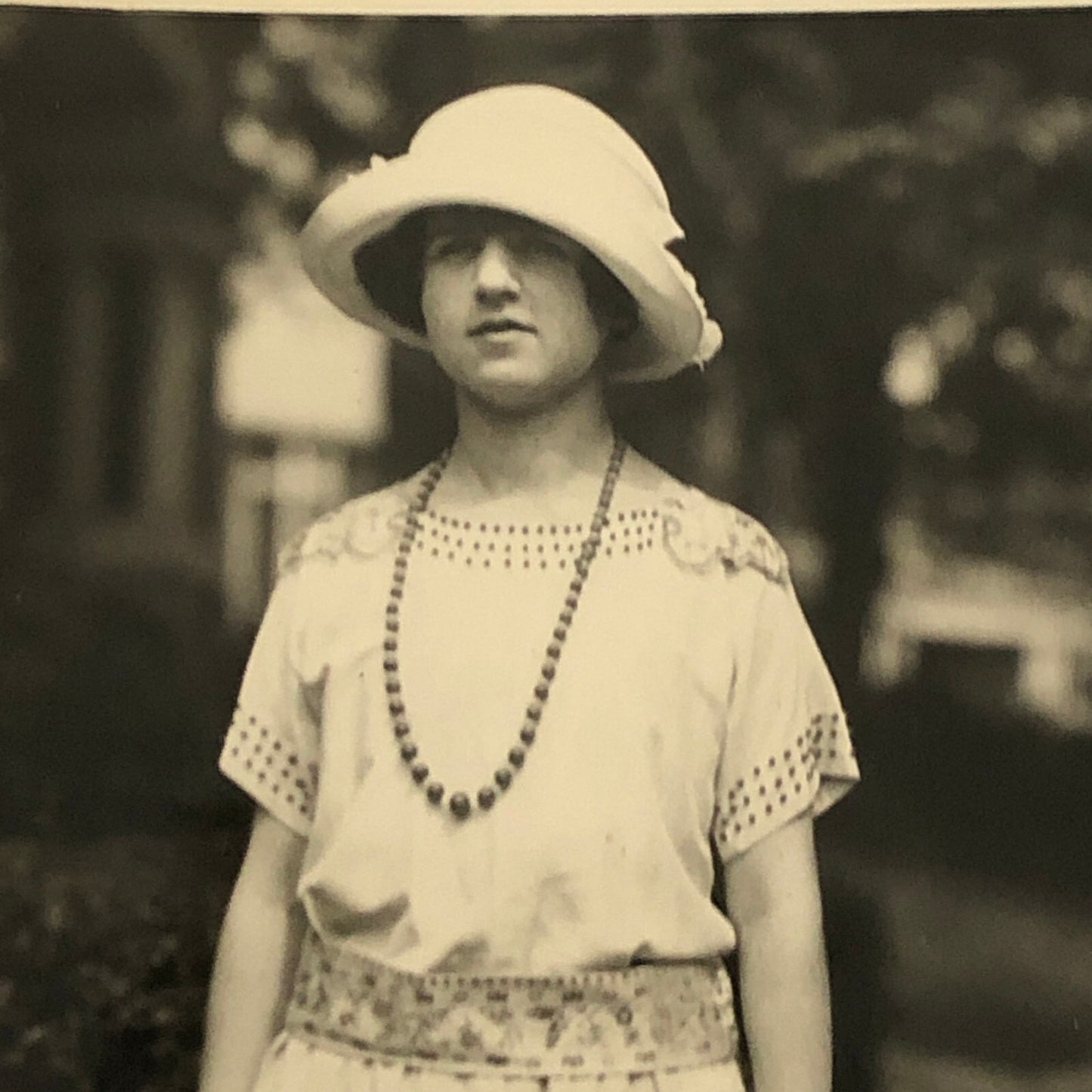 Press Photo Photograph Beautiful Debutante Woman 1922 Nancy Benoist