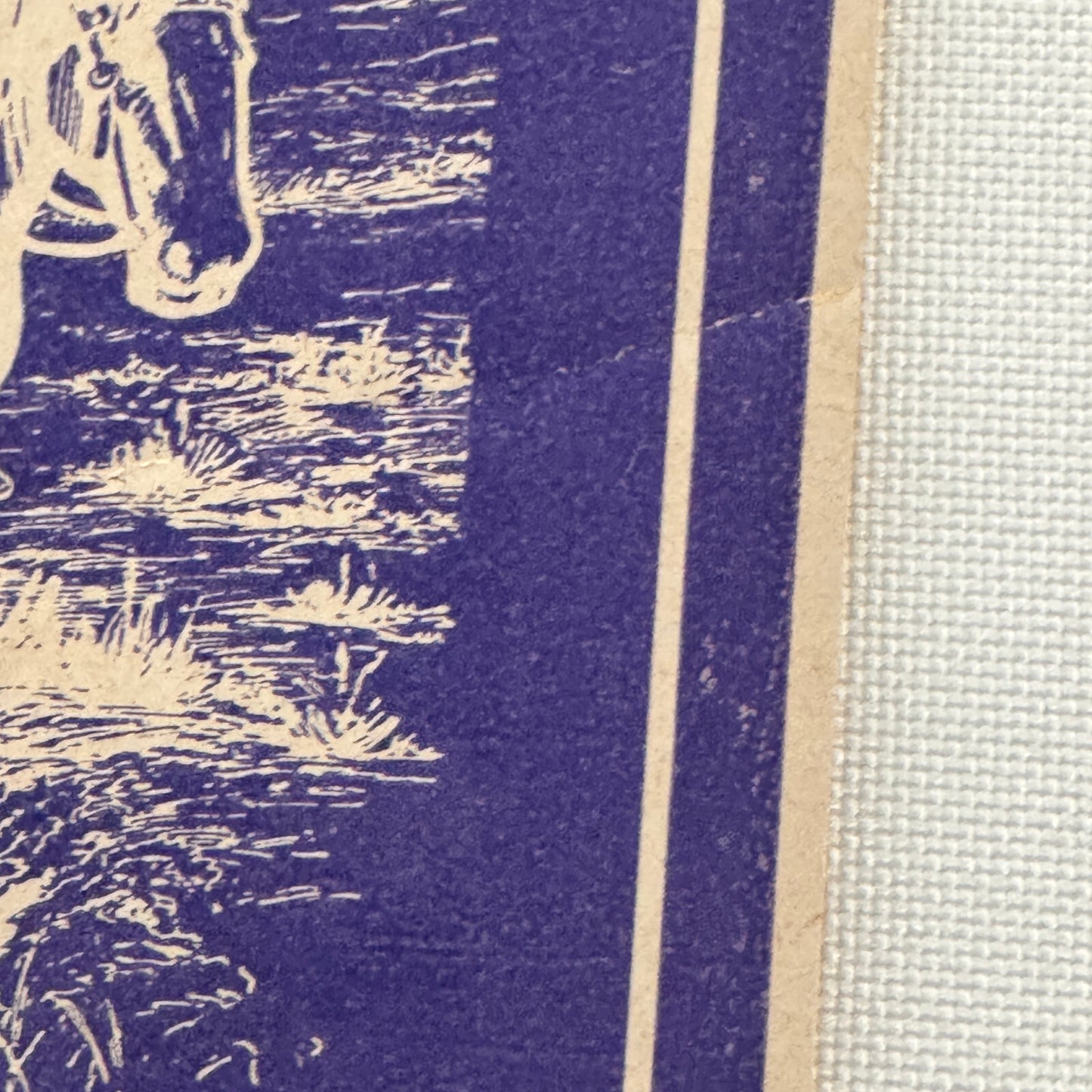 Vintage Travel Luggage Label Arizona State