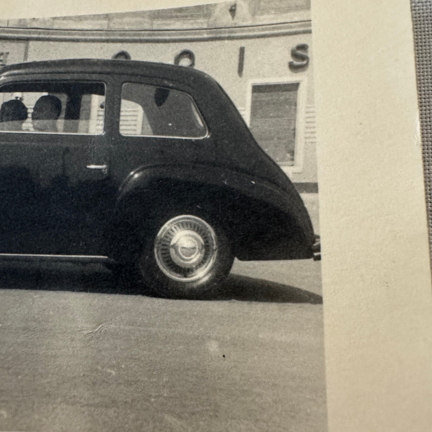 Vintage Car Automobile Photo Photograph Print Italian Italy
