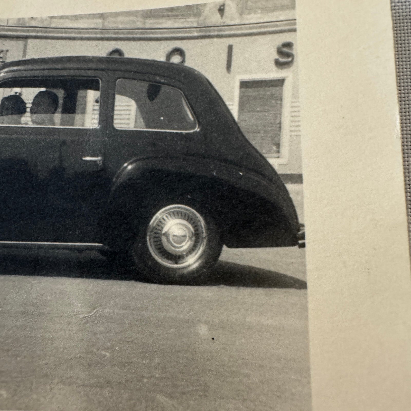 Vintage Car Automobile Photo Photograph Print Italian Italy