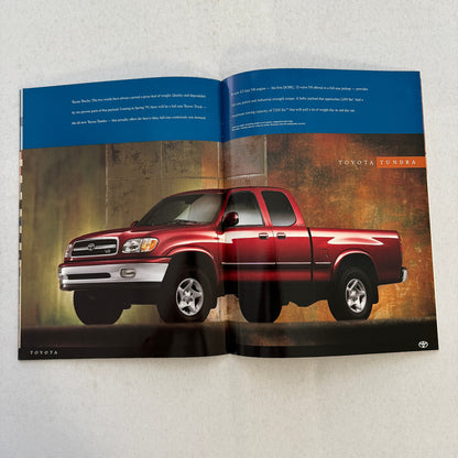 1999 Toyota Sales Brochure Catalog Solara Celica Corolla Tacoma Rav4 LandCruiser