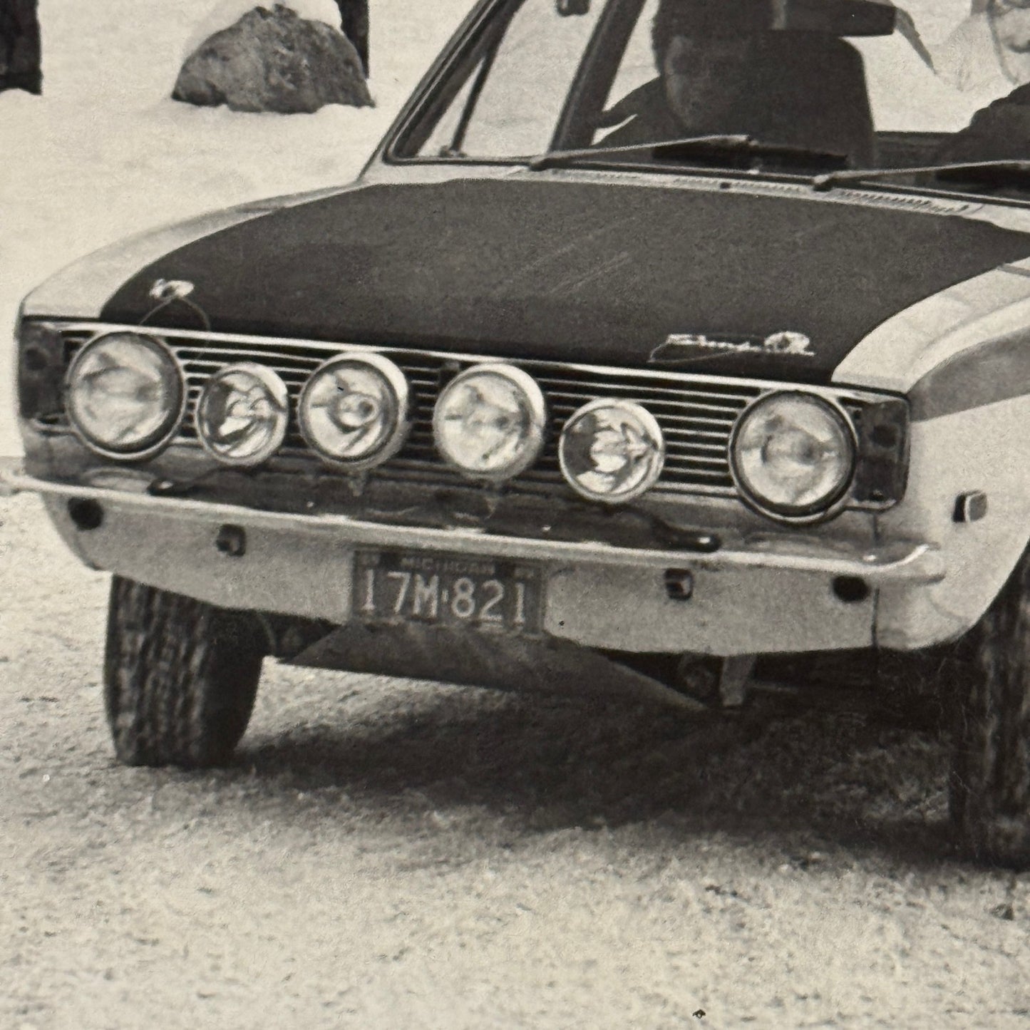 Vintage Rally Racing Photograph Rally Car Automobile