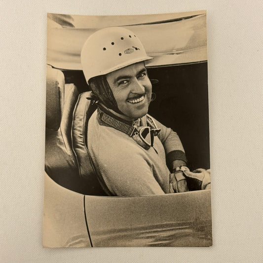 Vintage Racing Photo Porsche Factory Werkfoto Maurice Trintignant Motorsport