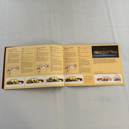 Renault Car Sales Brochure Catalog Vintage Renault 20 30 20TL 20TS 30TS TL TS