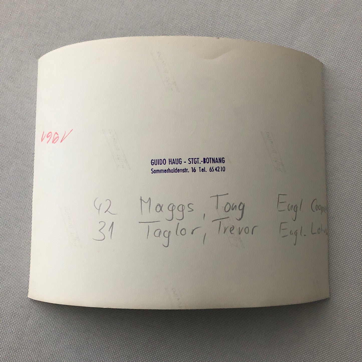 Vintage Solitude Grand Prix Racing Photo Photograph Tony Maggs Trevor Taylor