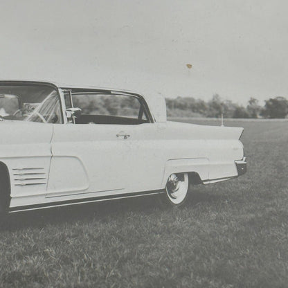 1958 Lincoln Continental Car Automobile Photo Photograph Print