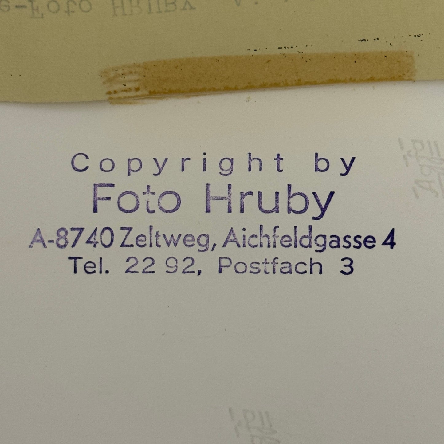 Vintage Porsche 917 Racing Photo Photograph Foto Hruby