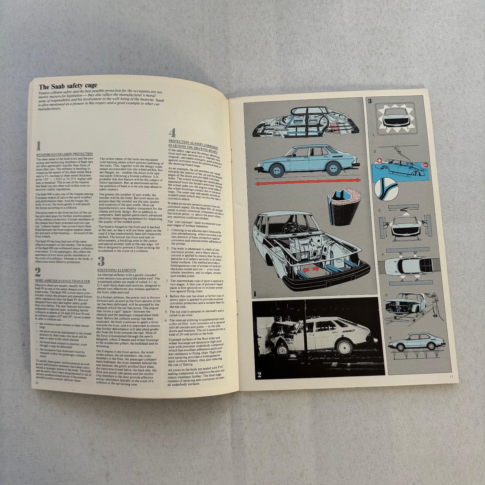 Saab 900 Engineering Features Book Brochure 1979 Saab 900 Turbo GLi EMS GLE
