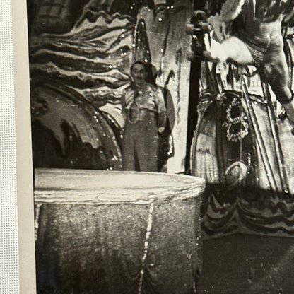 Vintage Rollerskating Roller Skate Circus Performer Photo Photograph