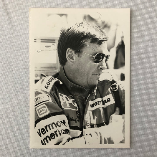 Vintage Indy Indianapolis Racing Photo Photograph Johnny Rutherford 1986