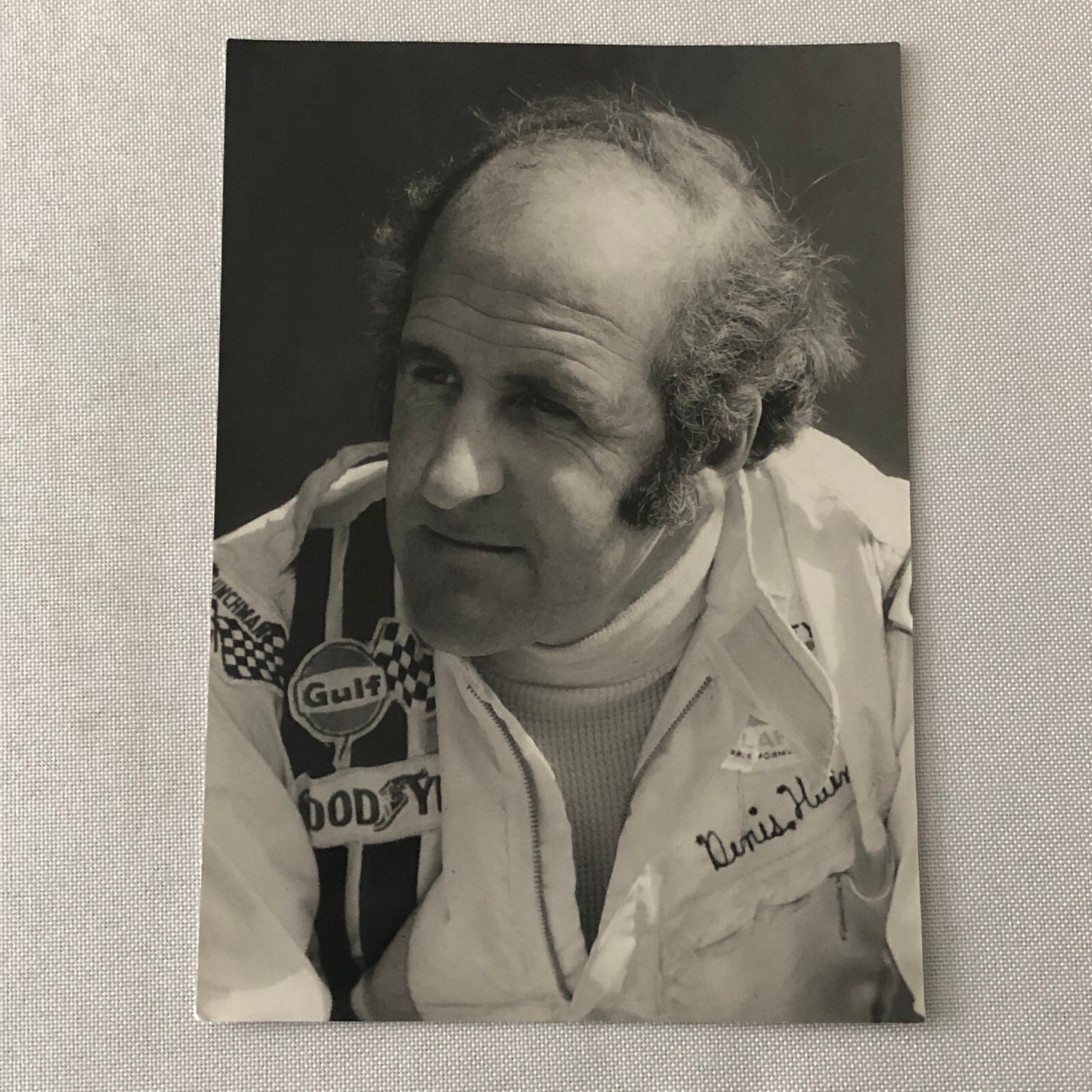 Denny Hulme Racing Driver Portrait Photo Photograph Denis Hulme Gulf McLaren