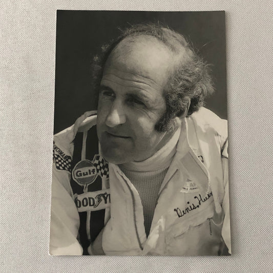 Denny Hulme Racing Driver Portrait Photo Photograph Denis Hulme Gulf McLaren