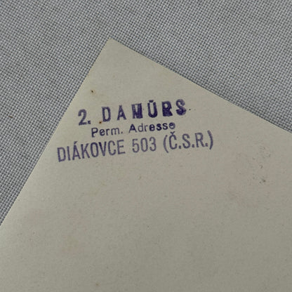 Vintage Circus Performer Photo Photograph 2 Damurs Foto Holzel Budapest Hungary