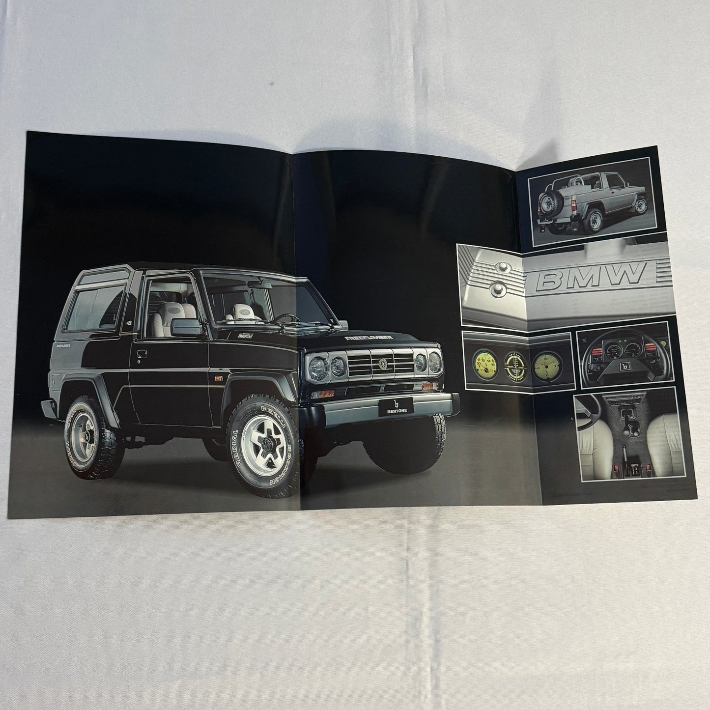 1991 Bertone Freeclimber SUV Sales Brochure BMW Bertone Free Climber GERMAN