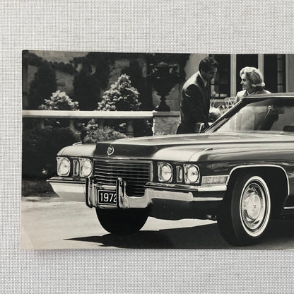 1972 Cadillac Fleetwood 60 Special Sedan Press Photo Photograph Vintage