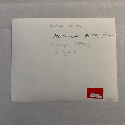 1940 Wilbur Shaw Indianapolis Speedway Indy 500 Race Winner Photo Modern Print