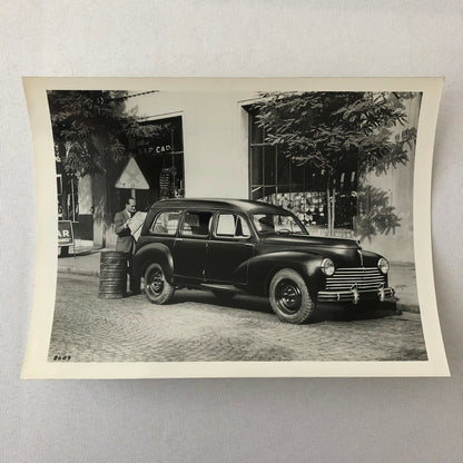 Vintage Peugeot 203-U Truck Van Photo Photograph Print 203 U