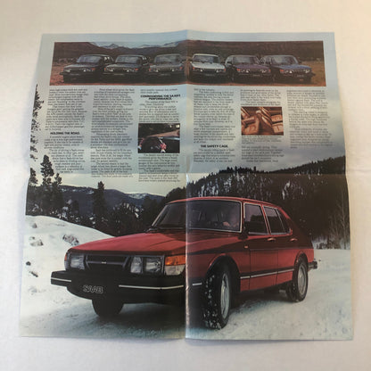 1984 Saab Car Sales Brochure Catalog Saab 900 900S Turbo 900 S