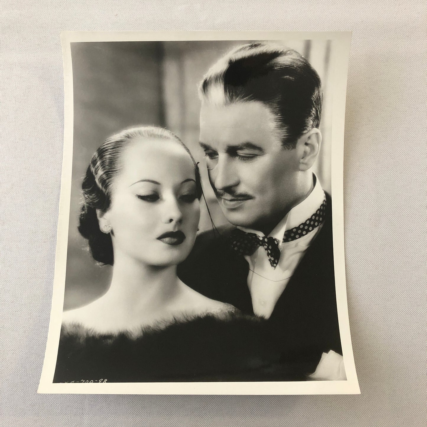 Merle Oberon Maurice Chevalier Folies Bergere Movie Still Photo Photograph Film